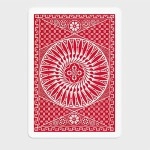 Tally Ho Circle Back Gaff Pack Red (6 Cards) by The Hanrahan Gaff Company