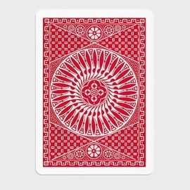 Tally Ho Circle Back Gaff Pack Red (6 Cards) by The Hanrahan Gaff Company