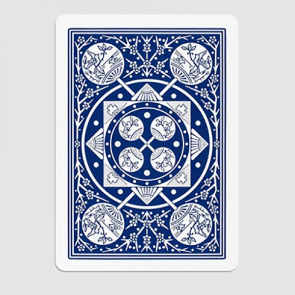 Tally Ho Fan Back Gaff Pack Blue (6 Cards) by The Hanrahan Gaff Company