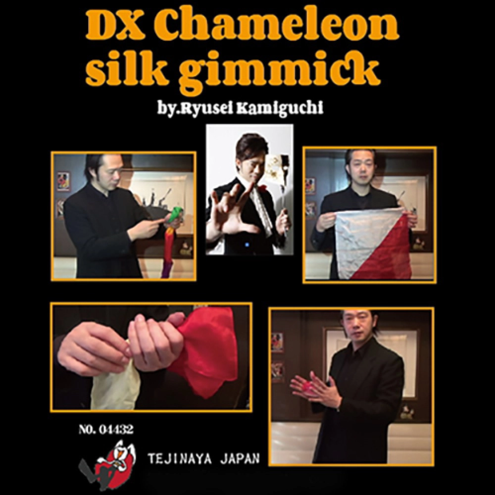 DX Chameleon Silk Gimmick by Ryusei Kamiguchi & Tejinaya Magic