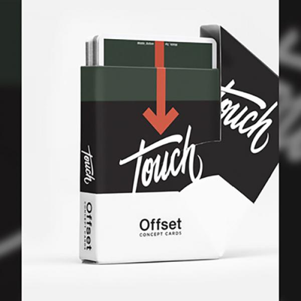 Mazzo di carte Offset Kaki Concept Playing Cards by Cardistry Touch