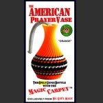 The American Prayer Vase Genie Bottle ORANGE by Big Guy's Magic