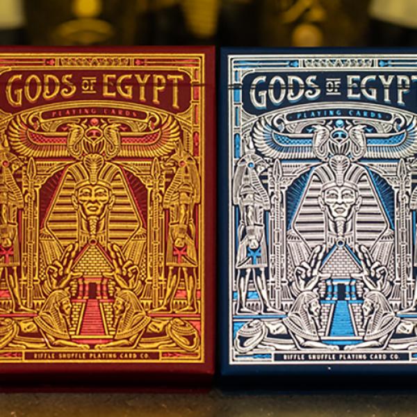 Mazzo di carte Gods of Egypt (Red) Playing Cards by Divine Playing Cards