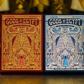 Mazzo di carte Gods of Egypt (Blue) by Divine Playing Cards