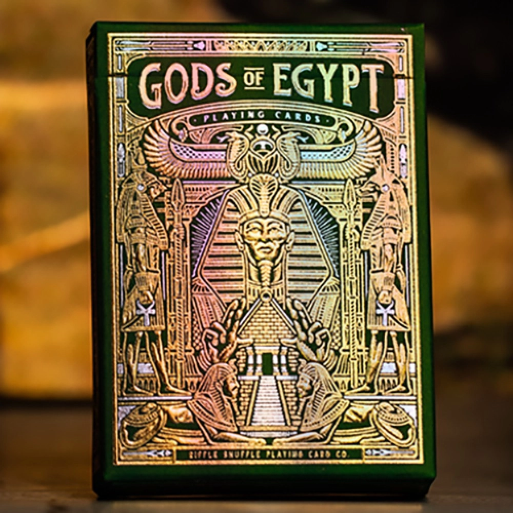 Mazzo di carte Gods of Egypt (Golden Oasis) by Divine Playing Cards