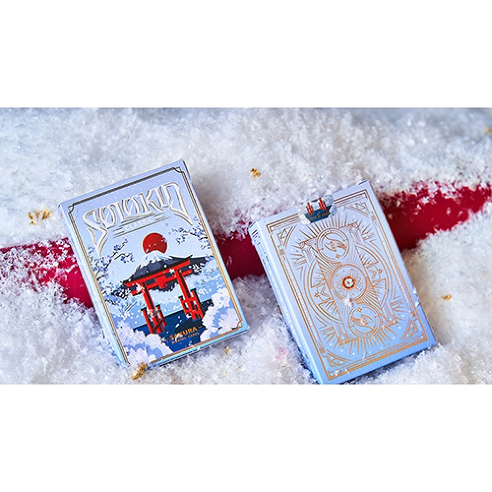 Mazzo di carte Solokid Sakura (Blue) Playing Cards by BOCOPO
