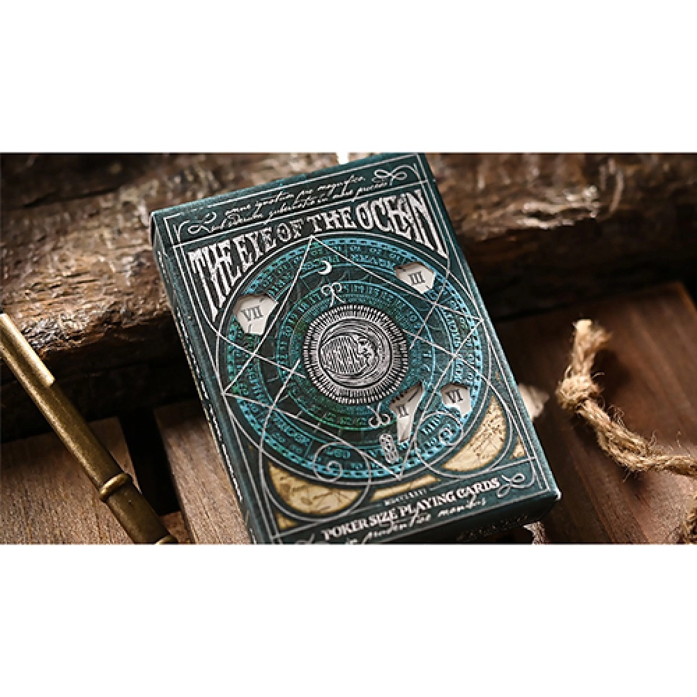Mazzo di carte Eye of the Ocean Lunae (Teal) Playing Cards