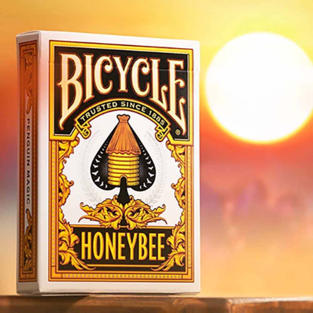 Mazzo di carte Bicycle Honeybee (Yellow) Playing Cards