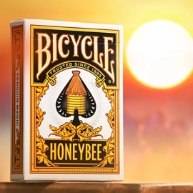 Mazzo di carte Bicycle Honeybee (Yellow) Playing Cards