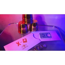 X BLACK HOLE RED (Gimmicks and Online Instructions) by Kingsley Xu
