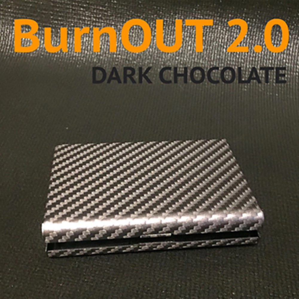 BURNOUT 2.0 CARBON DARK CHOCOLATE by Victor Voitko (Gimmick and Online Instructions)