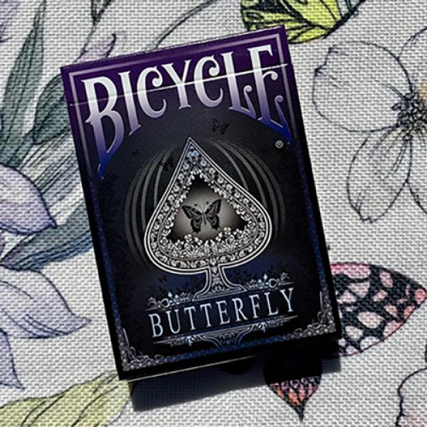 Mazzo di carte Bicycle Butterfly (Violet) Playing Cards