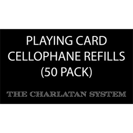 Playing Card Cellophane Refills (50 Units)