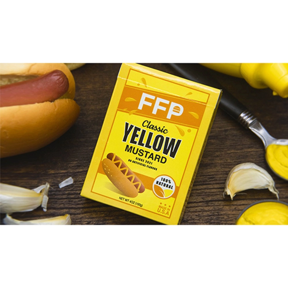 Mazzo di carte Mustard by Fast Food Playing Cards
