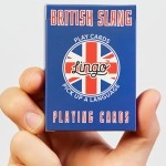 Mazzo di carte Lingo (British Slang) Plying Cards