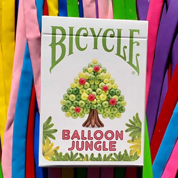 Mazzo di carte Gilded Bicycle Balloon Jungle Playi...
