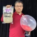 Inside of balloon support + 45 cm balloons for balloon piercing 25 pieces by JL Magic