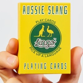 Mazzo di carte Lingo (Aussie Slang) Playing Cards
