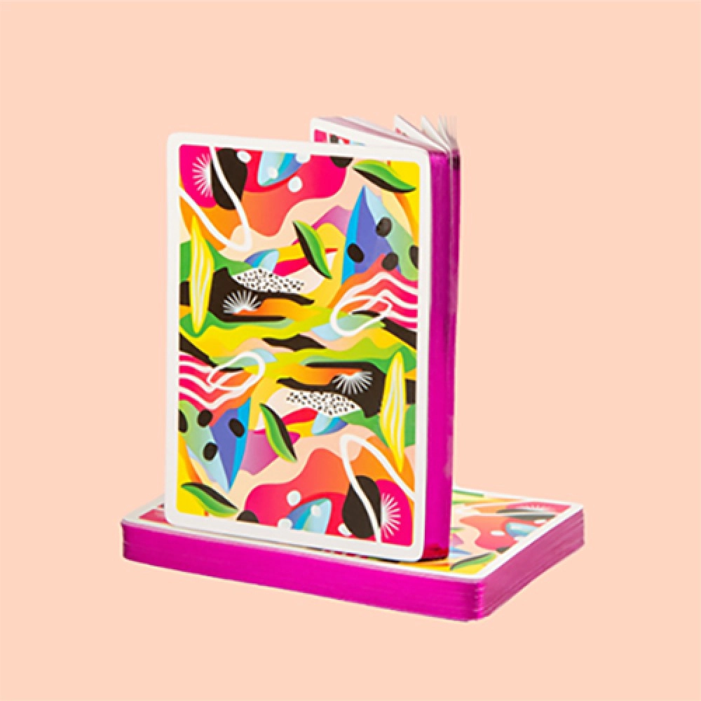 Mazzo di carte 2021 Summer Collection: Mountain Gilded Playing Cards by CardCutz