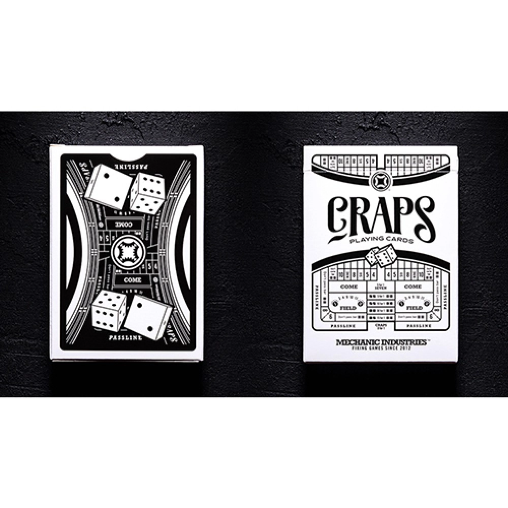 Mazzo di carte Craps Playing Cards (Online Instructions) by Mechanic Industries