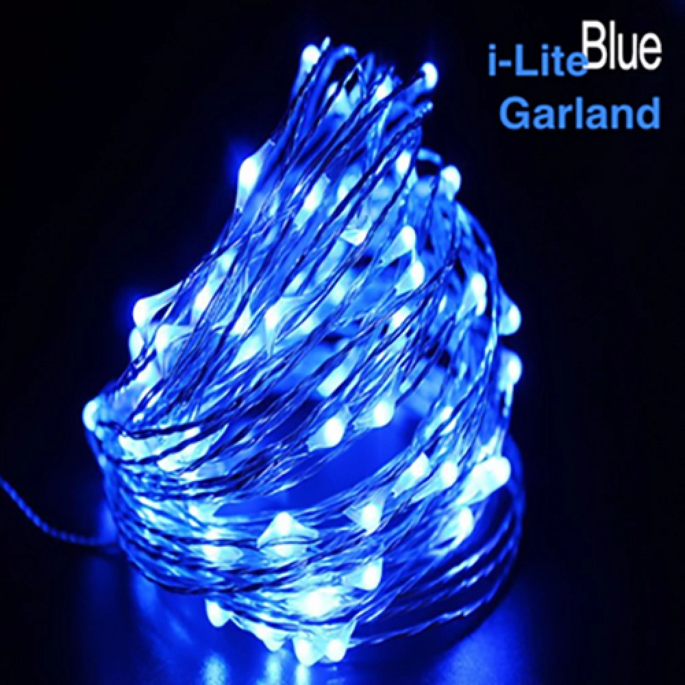 i-Lite Garland BLUE by Victor Voitko (Gimmick and Online Instructions)
