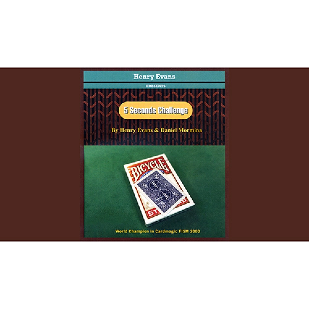 5 Second Challenge (Gimmicks and Online Instructions) by Henry Evans and Daniel Mornina