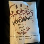 Dirty Drop Cloth Magnetic (BLOODY) by David Alan Magic