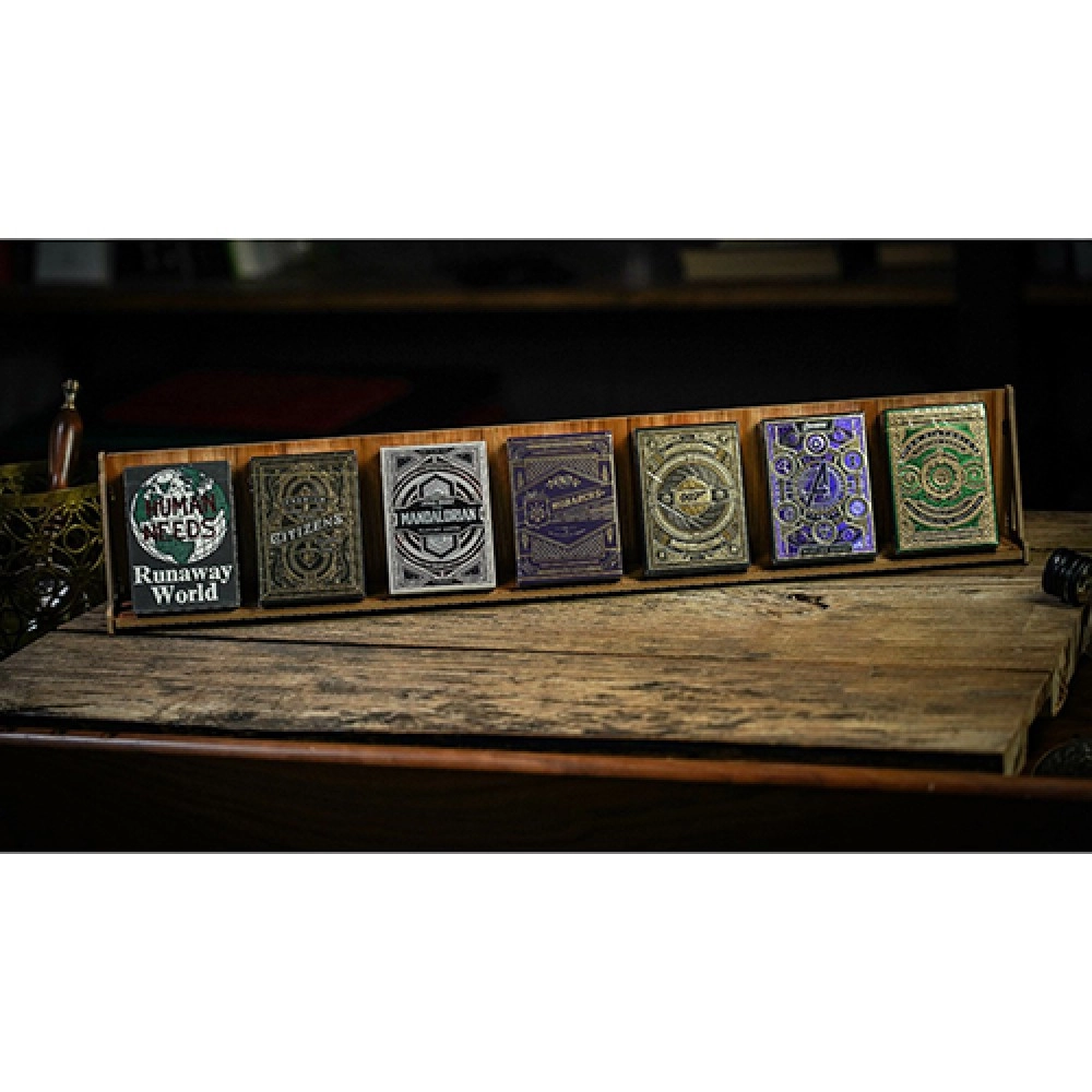 8 Deck Wooden Display Shelf by TCC