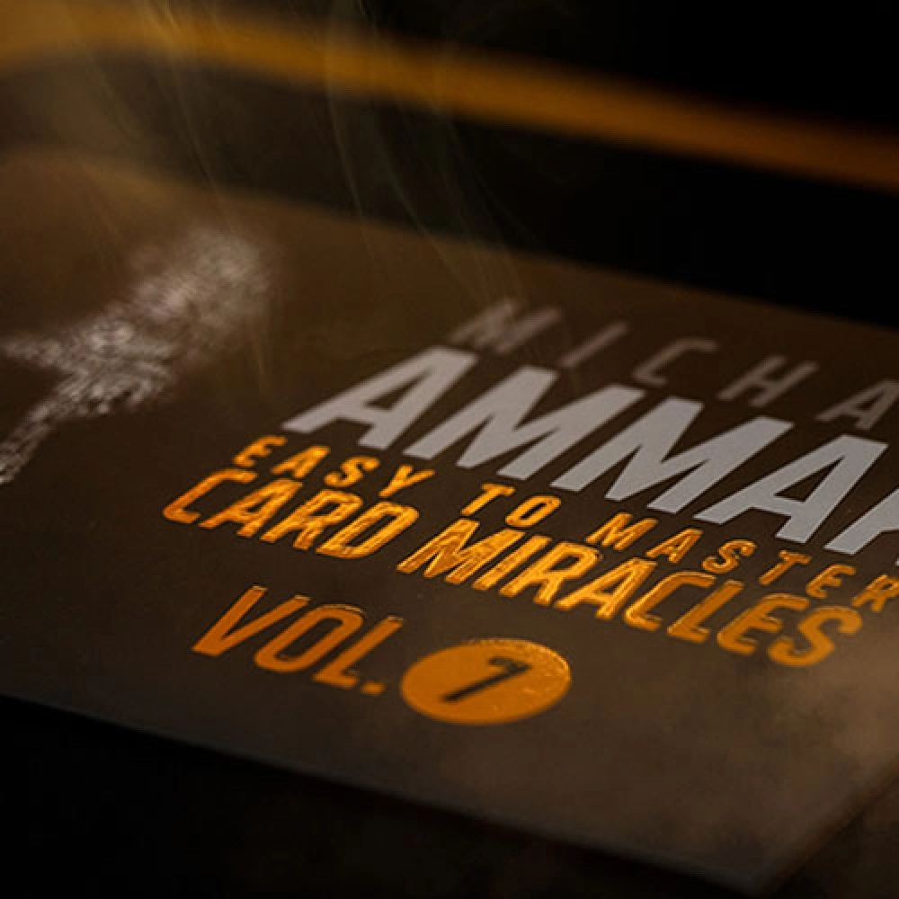 Easy to Master Card Miracles (Gimmicks and Online Instruction) Volume 7 by Michael Ammar