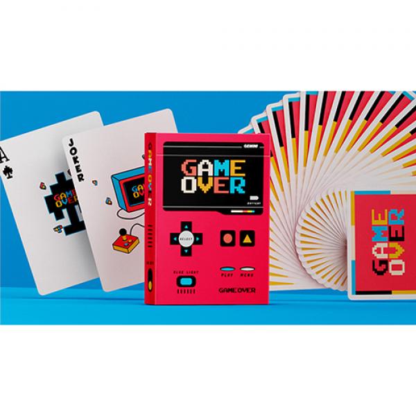 Mazzo di carte Game Over Red Playing Cards by Gemini