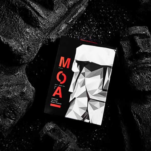 Mazzo di carte Moai Red Edition Playing Cards by Bocopo