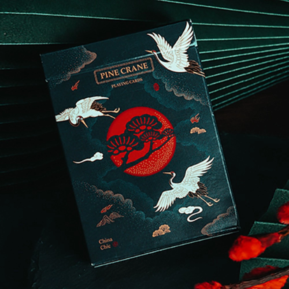 Mazzo di carte Pine Crane Playing Cards by Solokid