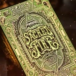 Mazzo di carte Sacred Fire (Emerald Flare) Playing Cards by Riffle Shuffle