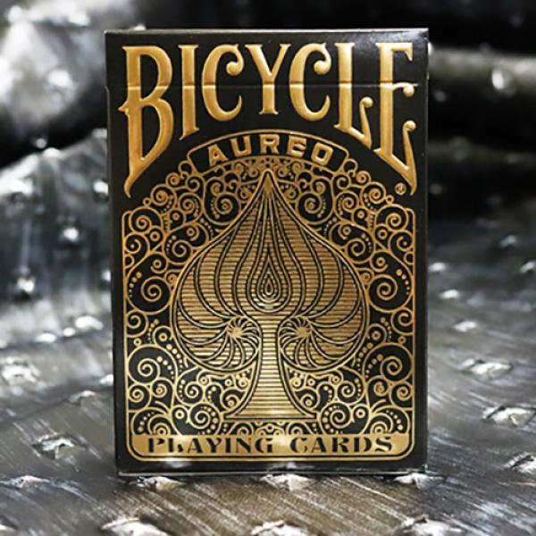 Mazzo di carte Bicycle Aureo Black Playing Cards