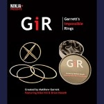 GIR Ring Set GOLD (Gimmick and Online Instructions) by Matthew Garrett