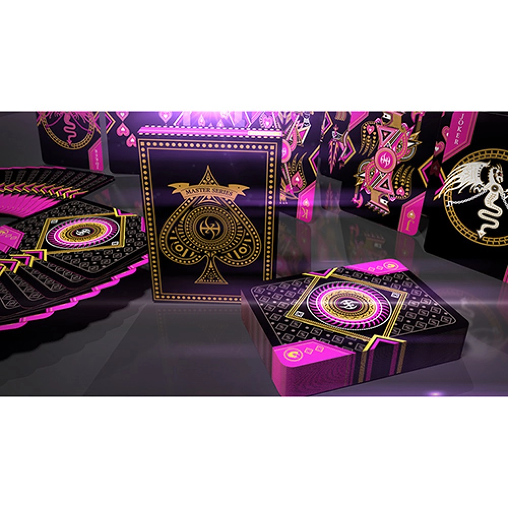 Mazzo di carte Pink Ruby Lordz Playing Cards (Standard) by De'vo vom Schattenreich and Handlordz