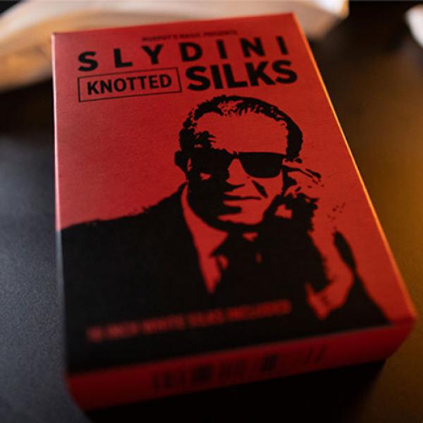 Slydini's Knotted Silks (White / 45 cm)  by Slydini & Murphy's Magic