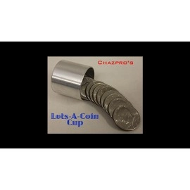Lots-A-Coins Cup Half Dollar/ English by Chazpro Magic