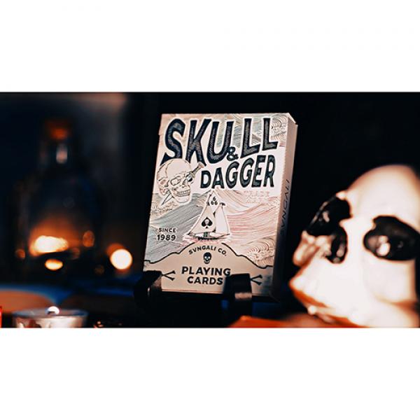Mazzo di carte SVNGALI 06: Skull and Dagger Playing Cards