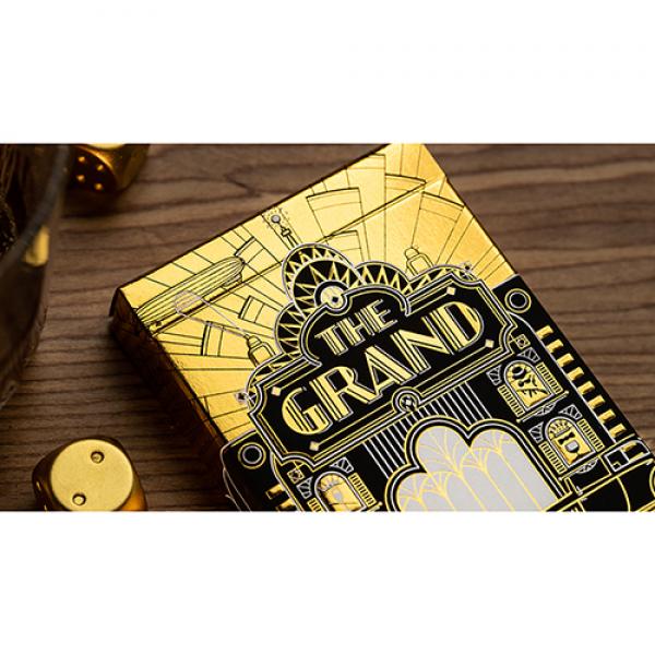 Mazzo di carte The Grand Golden Glamor Foiled Edition Playing Cards by Riffle Shuffle