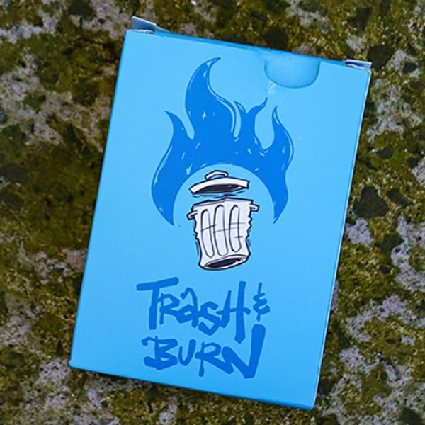 Mazzo di carte Trash & Burn (Blue) Playing Car...