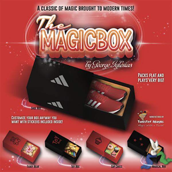 MAGIC BOX RED Large by George Iglesias and Twister Magic