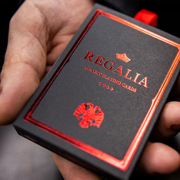 Mazzo di carte Regalia Red Playing Cards (Signature Edition) by Shin Lim