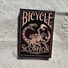 Mazzo di carte Bicycle Scorpion (Brown) Playing Cards