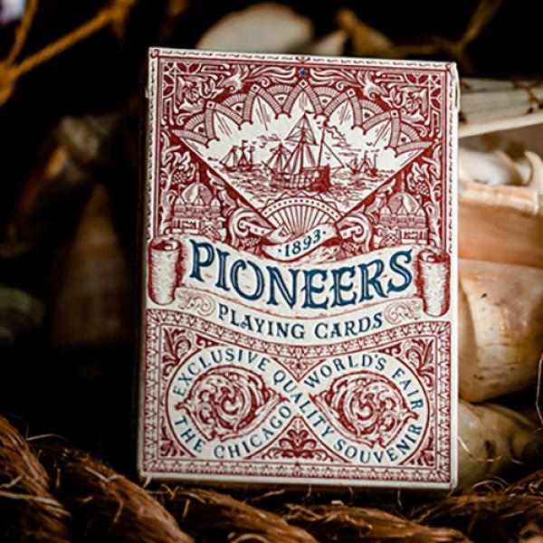 Mazzo di carte Pioneers (Red) Playing Cards