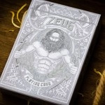 Mazzo di carte Zeus Sterling Silver Playing Cards by Chamber of Wonder