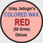 COLORED WAX (RED) 50grms. Wit by Uday Jadugar