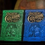 Mazzo di carte The Great Creator: Sky Edition Playing Cards by Riffle Shuffle