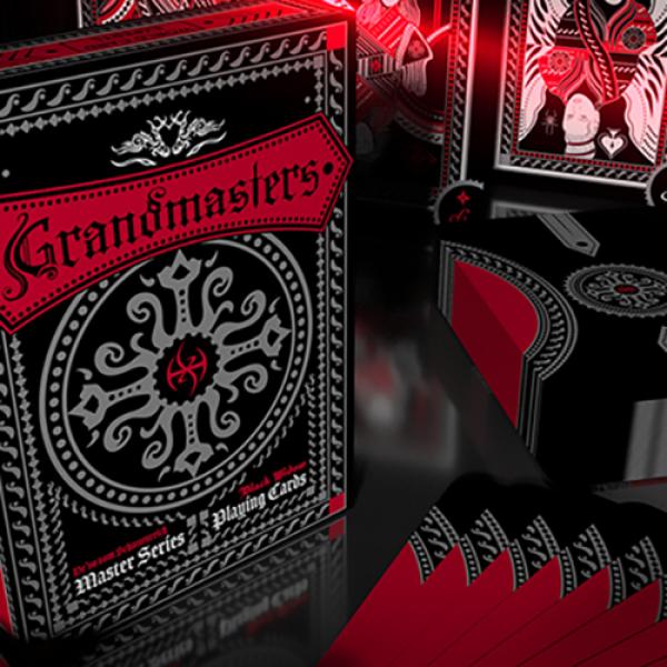 Mazzo di carte Grandmasters Black Widow Spider Edition (Standard) Playing Cards by HandLordz