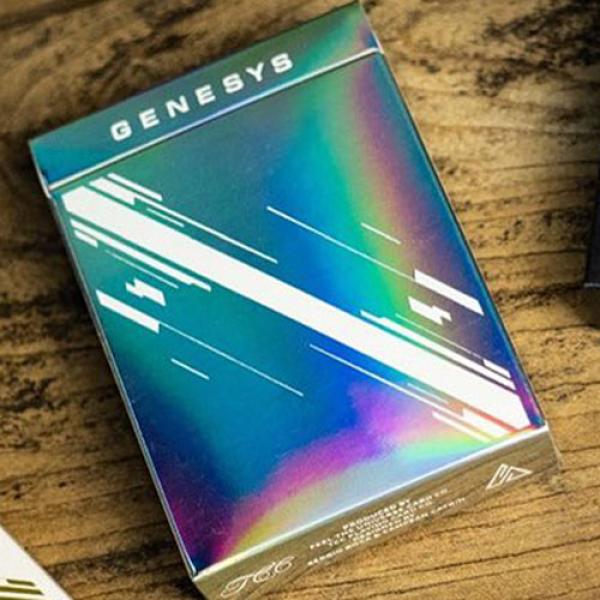 Mazzo di carte Odyssey Genesys (Holographic) Edition Playing Cards by Sergio Roca